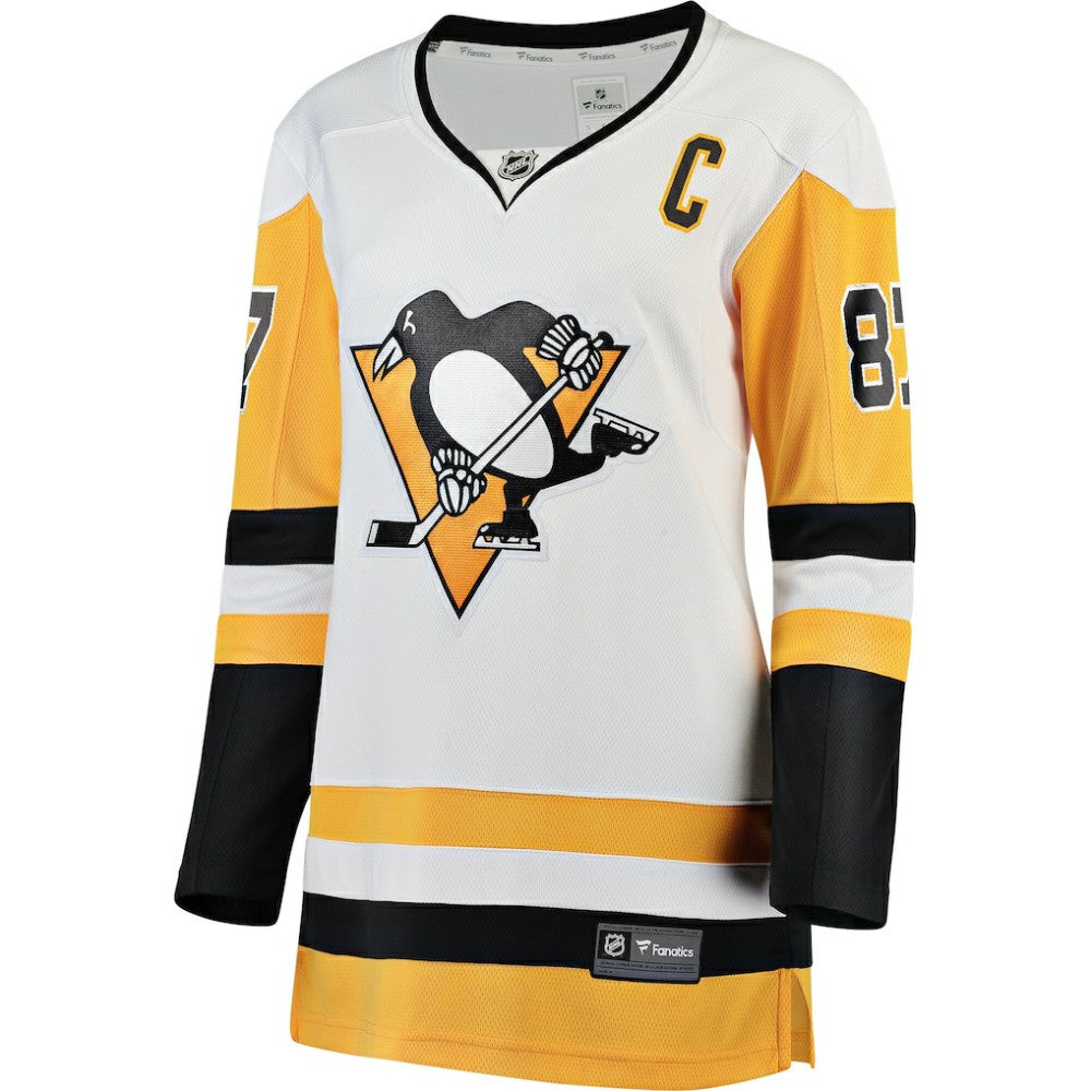 Sidney Crosby Pittsburgh Penguins Fanatics Women's Breakaway Jersey - White | US 202198414