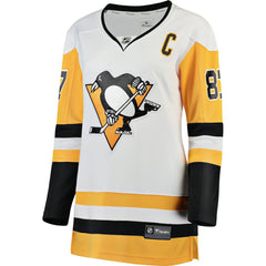 Sidney Crosby Pittsburgh Penguins Fanatics Women's Breakaway Jersey - White | US 202198414