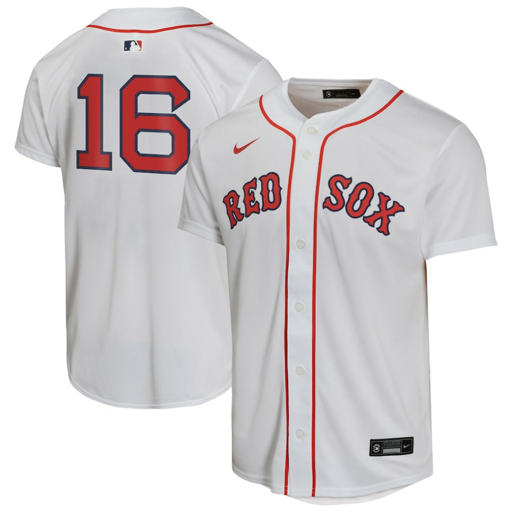 Jarren Duran Boston Red Sox Nike Youth Home Player Game Jersey - White Jerseys