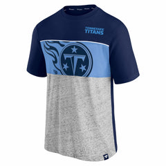 Tennessee Titans Colorblock T-Shirt - Navy T-shirts