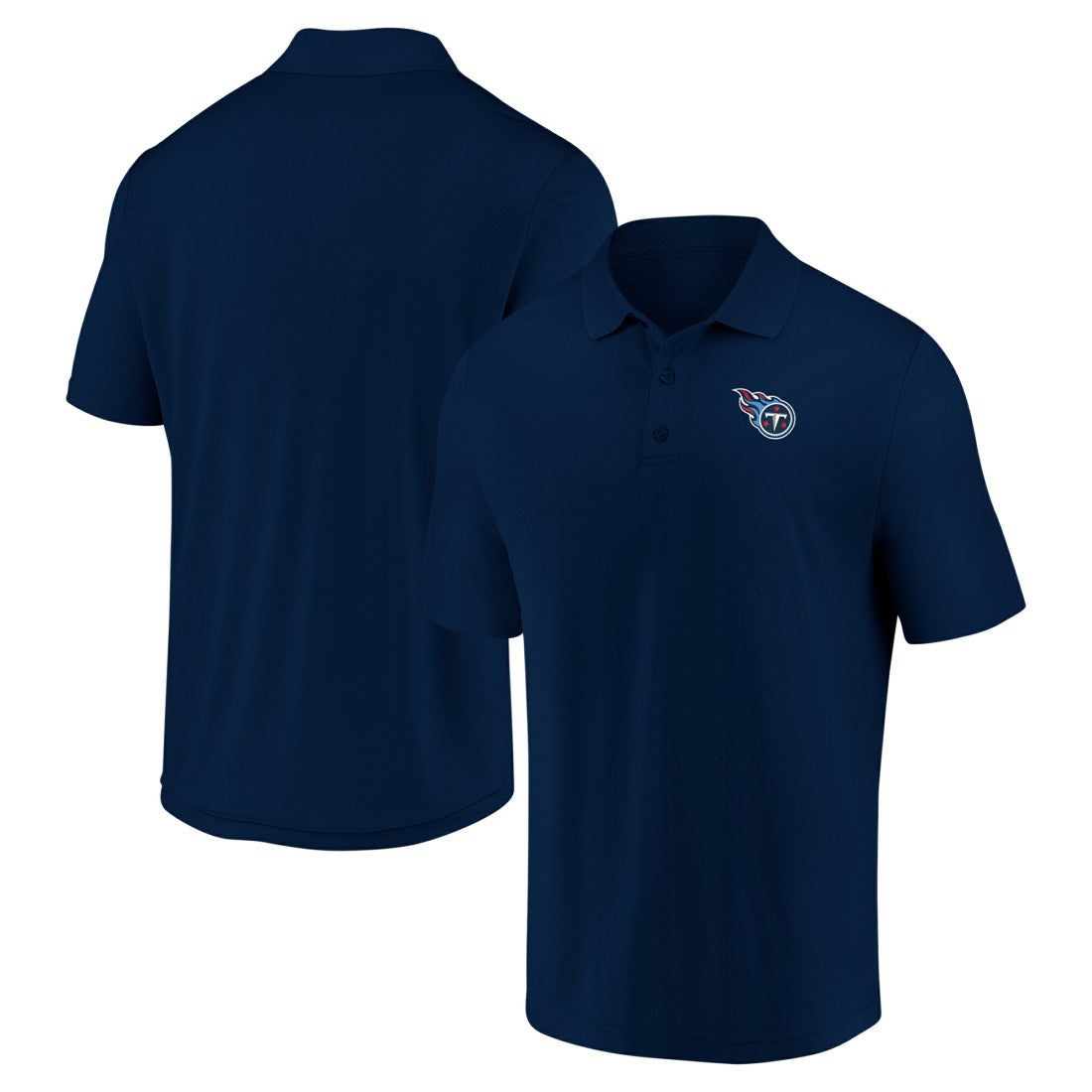 Tennessee Titans Team Logo Polo - Navy
