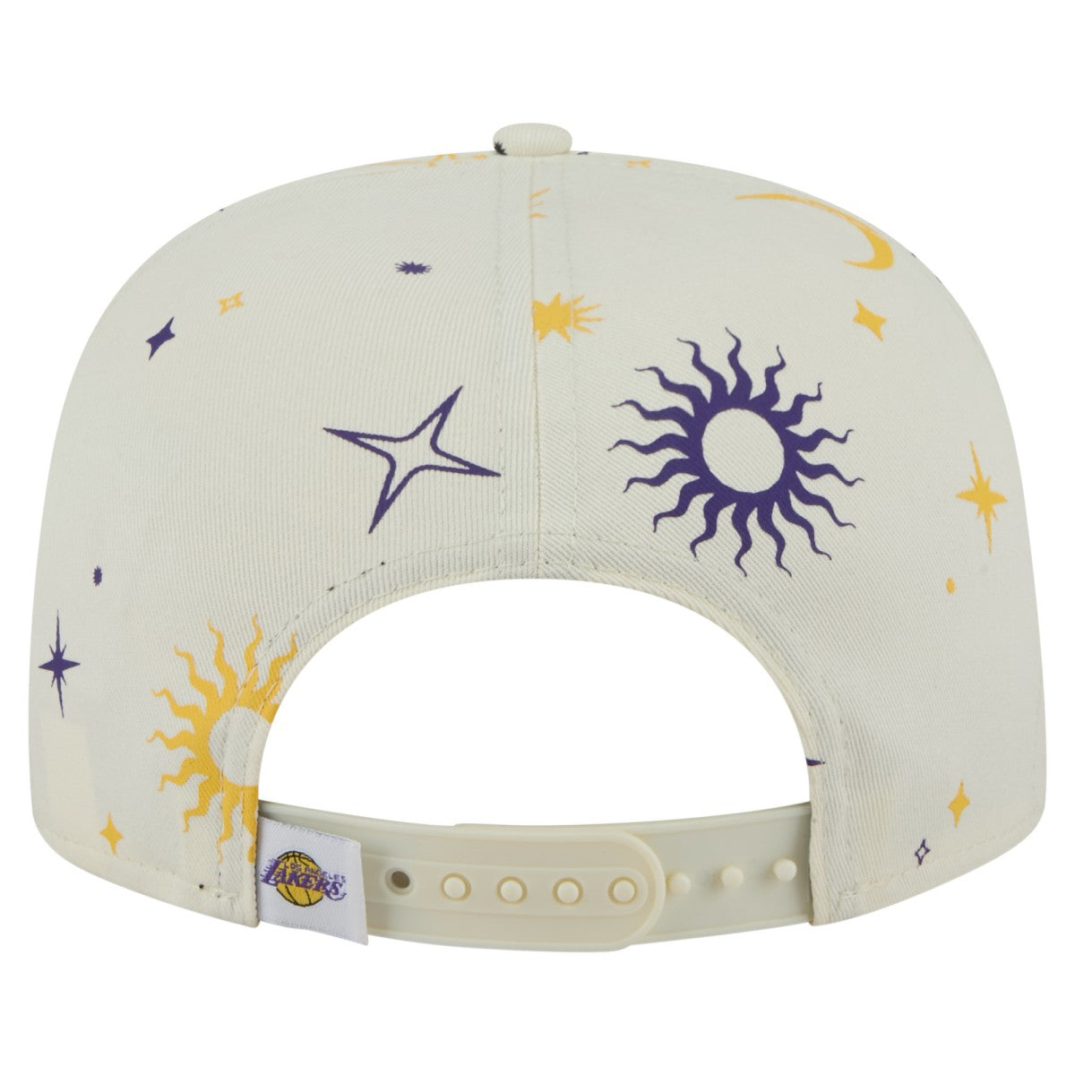 Los Angeles Lakers Lunar Golfer Snapback Hat Cream - New Era