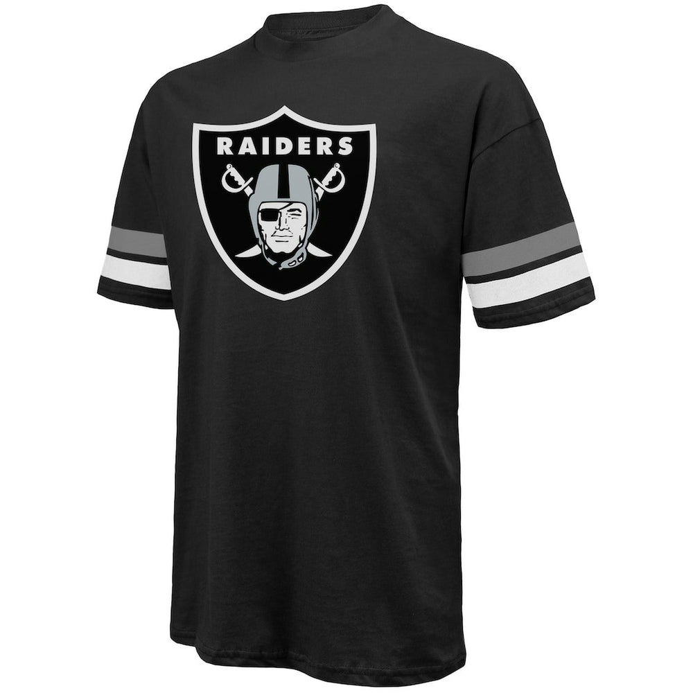 Maxx Crosby Las Vegas Raiders Majestic Threads Name & Number Oversize Fit T-Shirt - Black T-shirts