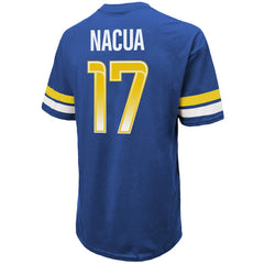 Puka Nacua Los Angeles Rams Majestic Threads Name & Number Oversized Fit T-Shirt - Royal T-shirts
