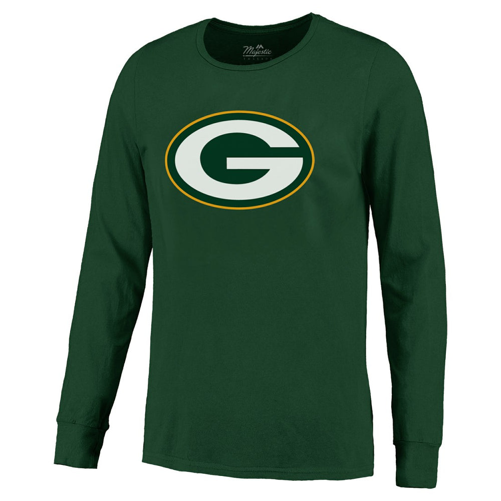 Jordan Love Green Bay Packers Majestic Threads Name & Number Long Sleeve T-Shirt - Green T-shirts