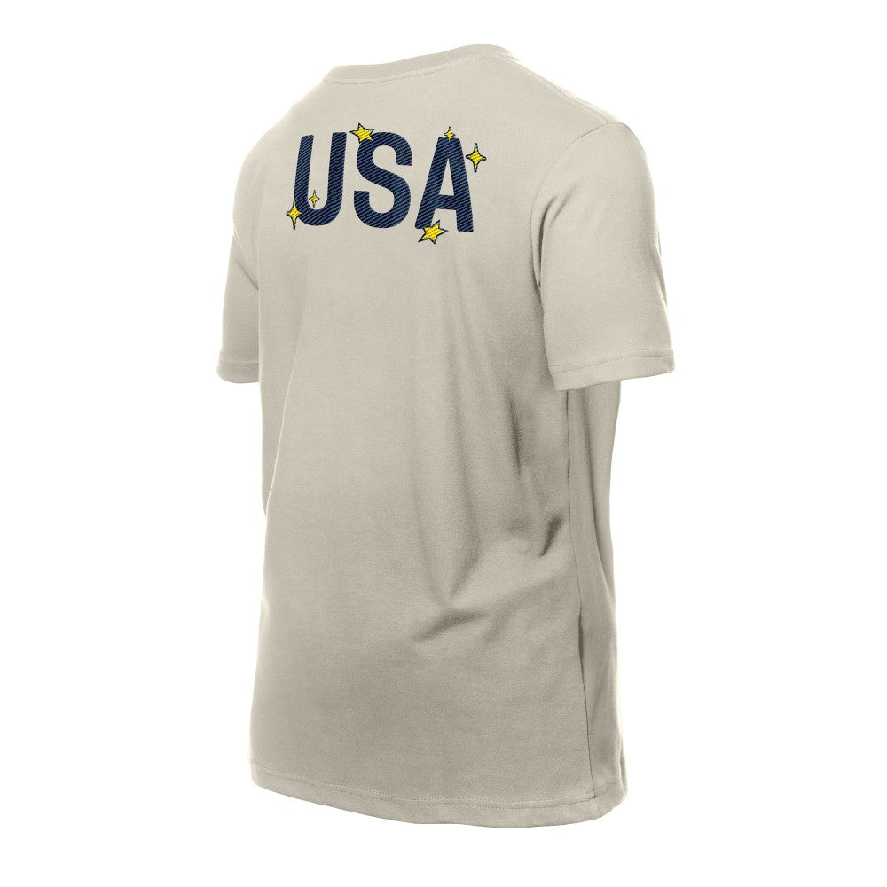 USMNT New Era Logo Select T-Shirt Light Beige - New Era online