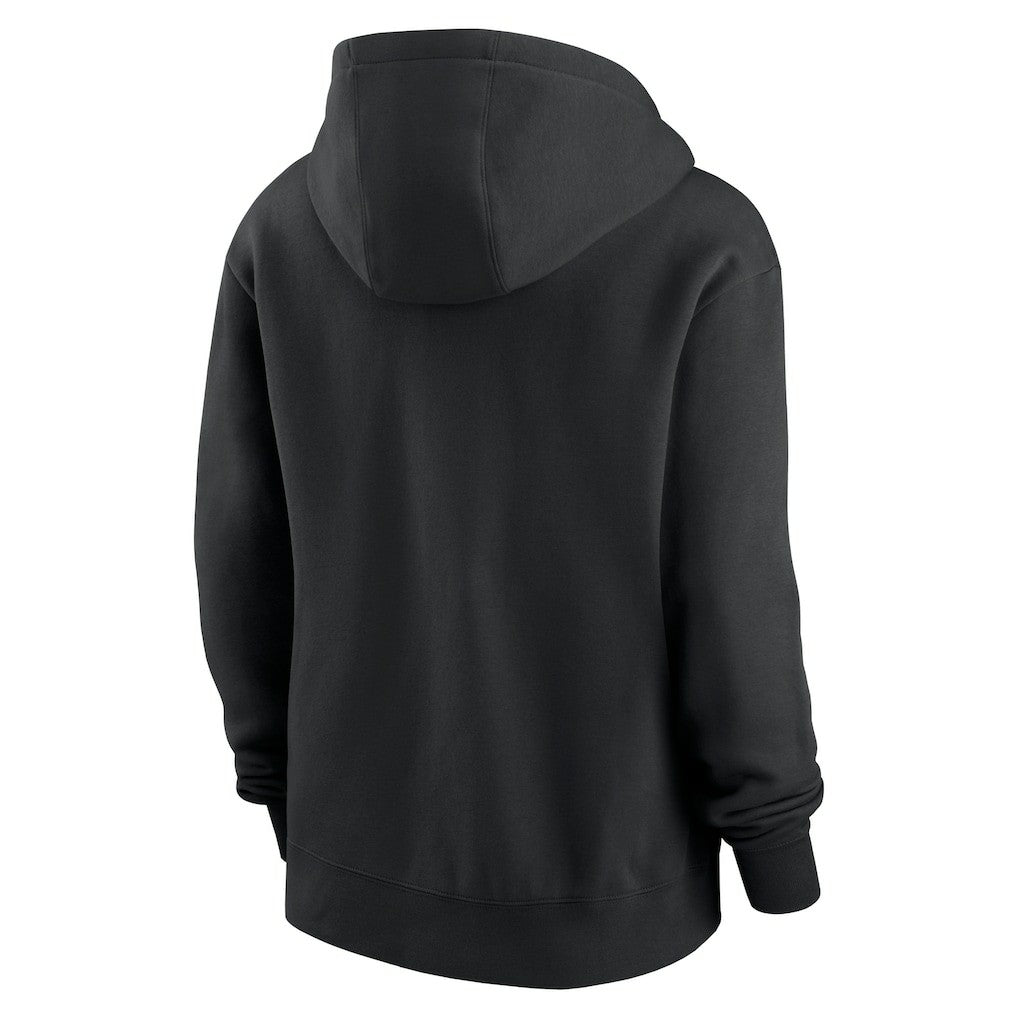 Cleveland Browns Women's 2024 NFL Crucial Catch Club Pullover Hoodie - Black Hoodies
