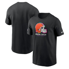 Cleveland Browns 2024 NFL Crucial Catch Club T-Shirt - Black T-shirts