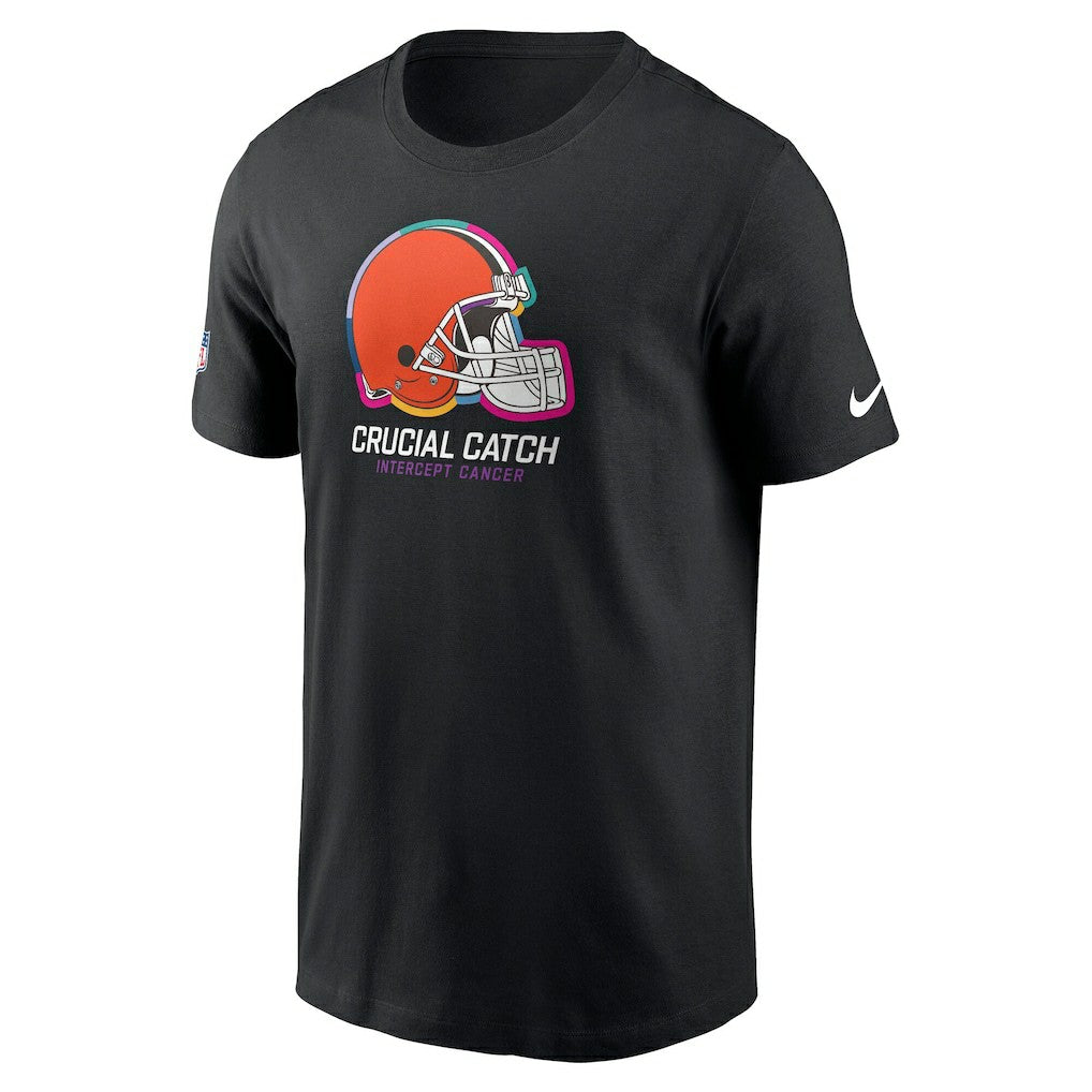 Cleveland Browns 2024 NFL Crucial Catch Club T-Shirt - Black T-shirts