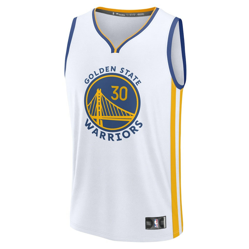 Stephen Curry Golden State Warriors Youth Fast Break Replica Jersey Association Editi- White - Fanatics outlet