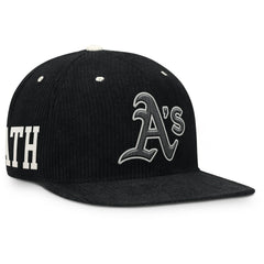 Athletics Nike Pro Corduroy Structured Snapback Hat - Black Hats
