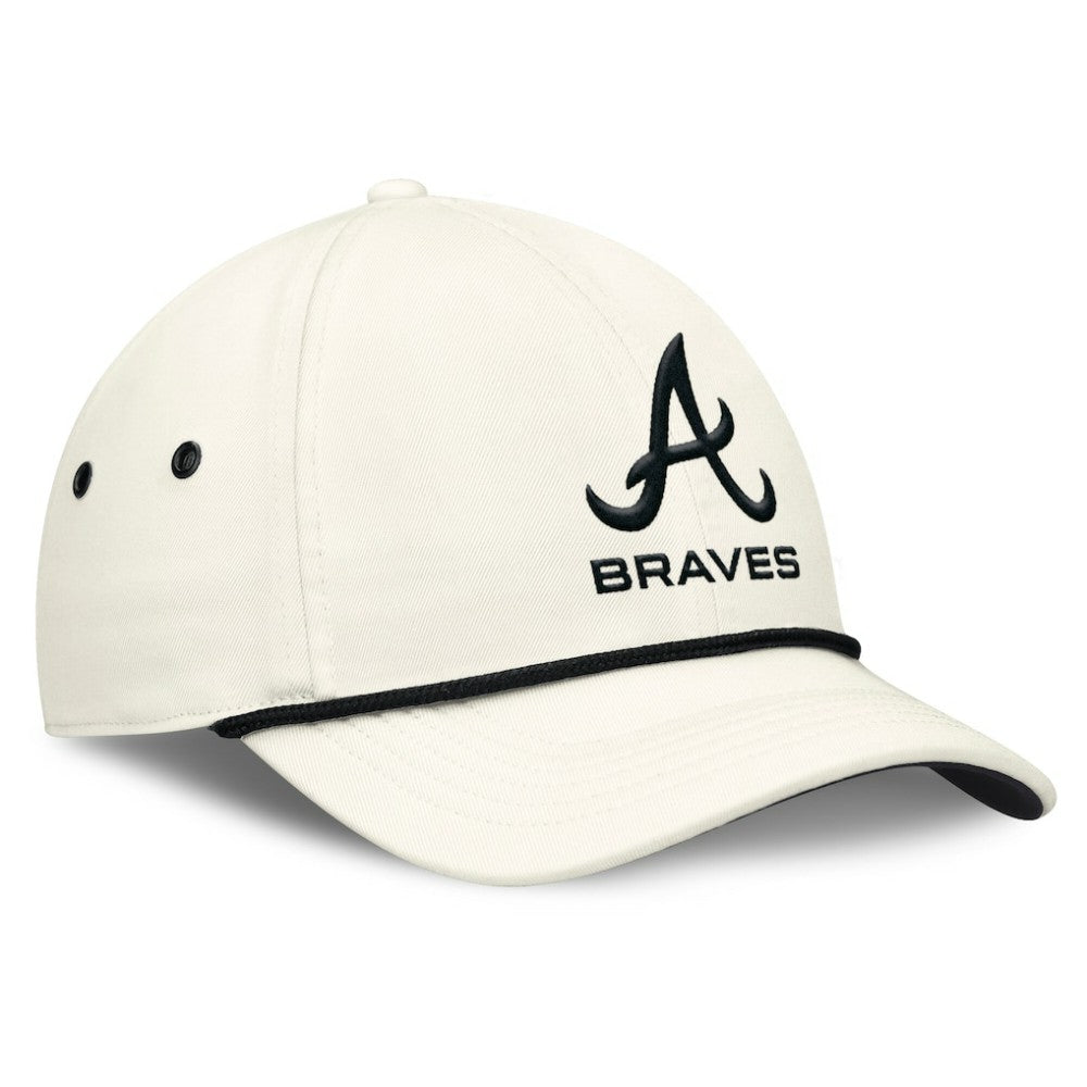 Atlanta Braves Nike Club Adjustable Hat - Stone Hats