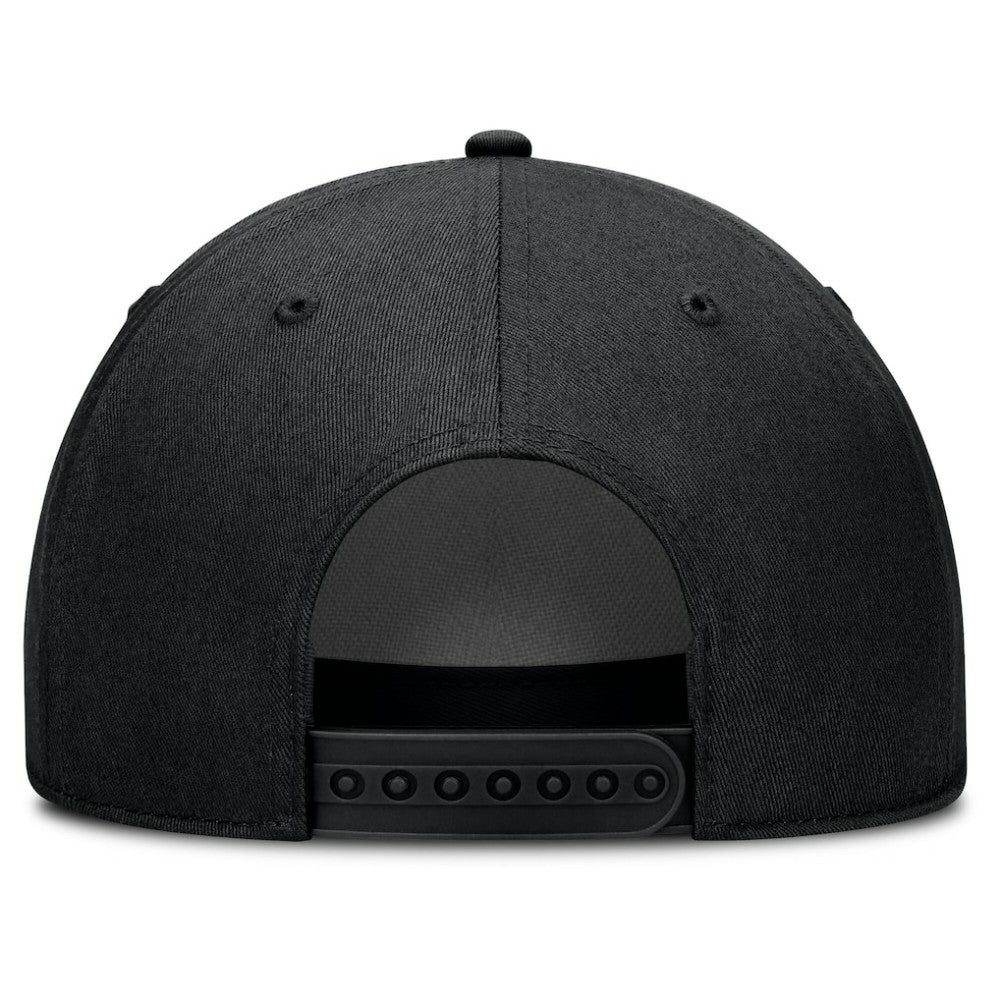 Atlanta Braves Nike Rise Performance Adjustable Hat - Black Hats