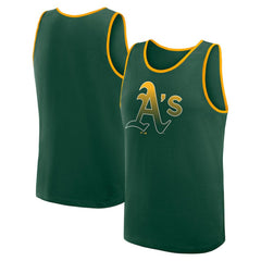 Athletics Logo Athletic Unmatched Success Tank Top - Green Tanks