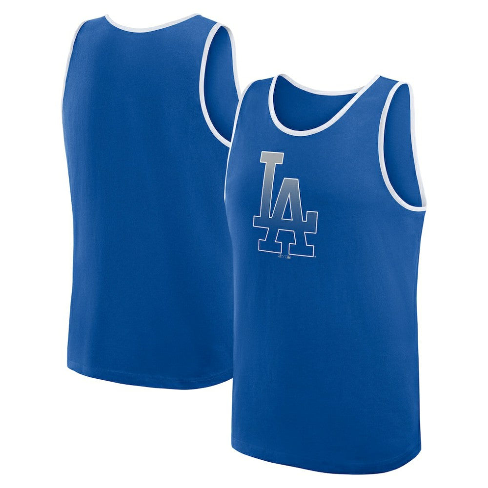 Los Angeles Dodgers Logo Athletic Unmatched Success Tank Top - Royal Tanks