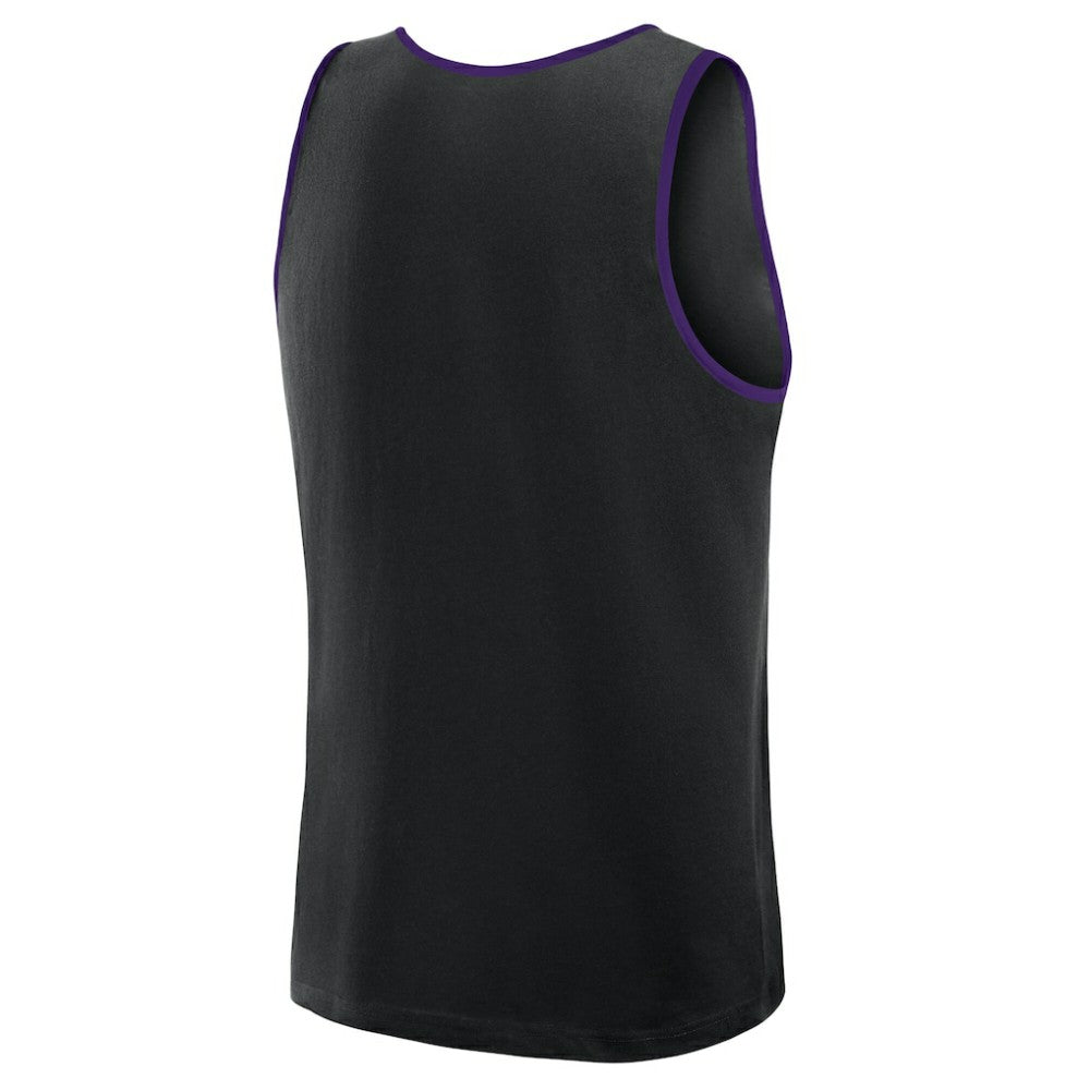 Colorado Rockies Logo Athletic Unmatched Success Tank Top - Black Tanks