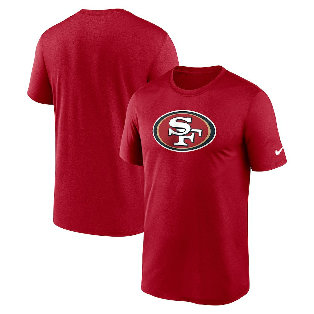 San Francisco 49ers Primetime Legend Logo Performance T-Shirt - Scarlet T-shirts