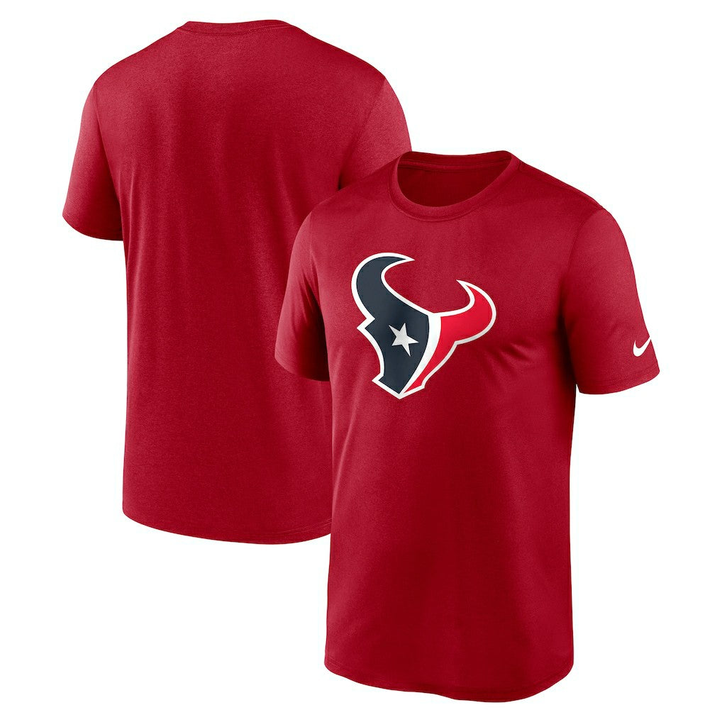Houston Texans Primetime Legend Logo Performance T-Shirt - Red T-shirts