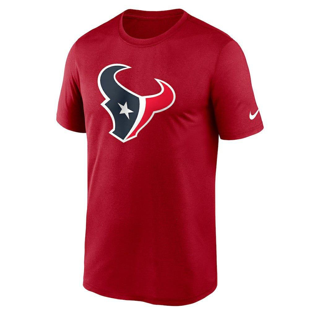Houston Texans Primetime Legend Logo Performance T-Shirt - Red T-shirts