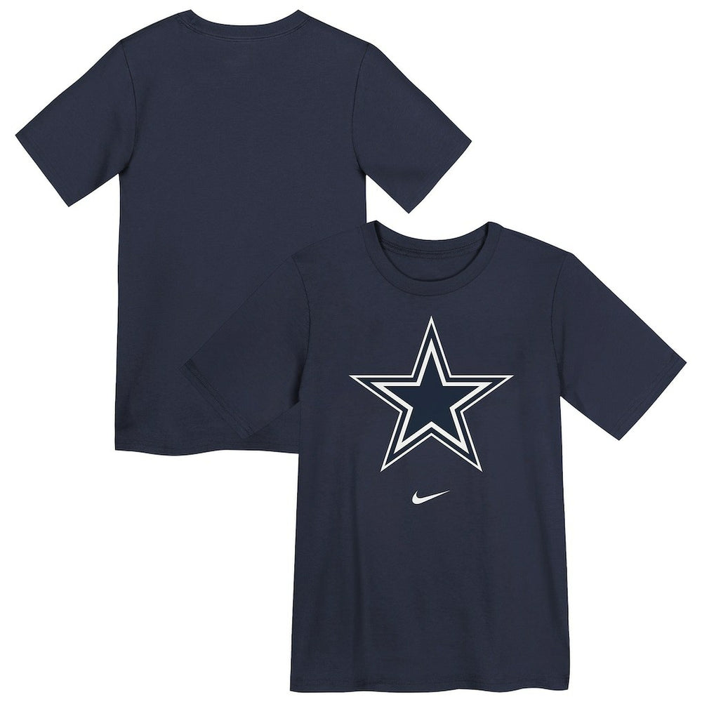 Dallas Cowboys Preschool Primary Logo Legend Performance T-Shirt - Navy T-shirts