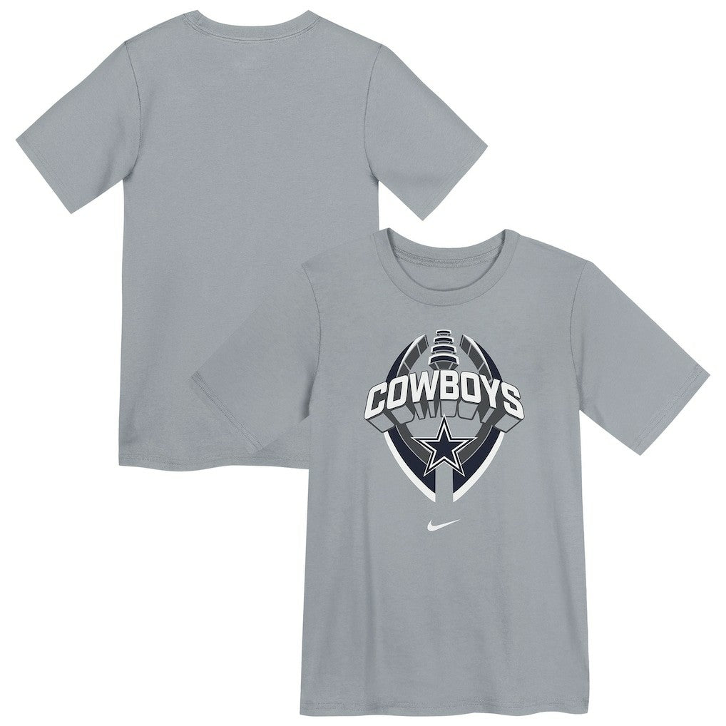 Dallas Cowboys Preschool Icon Legend Dri-FIT T-Shirt - Gray T-shirts
