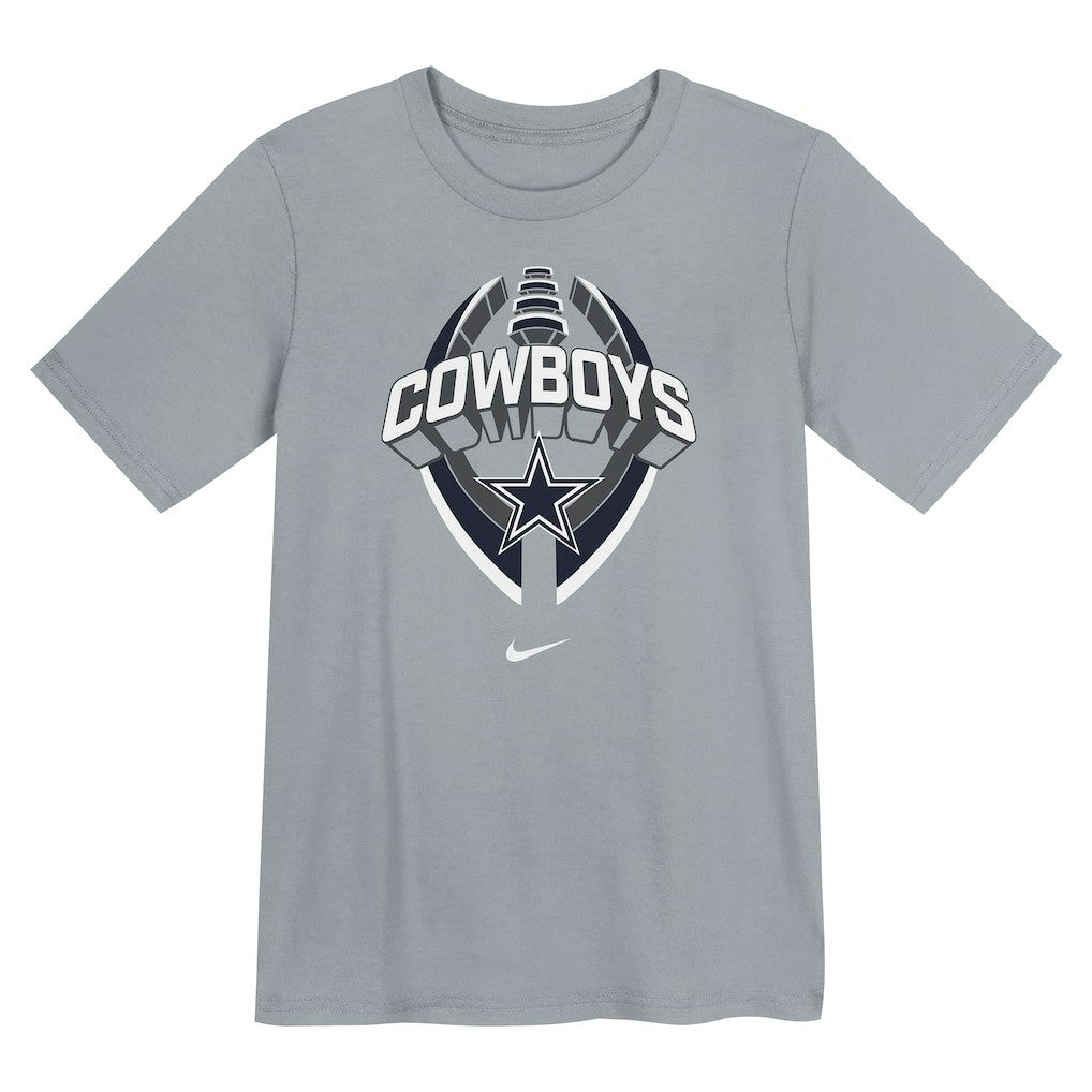 Dallas Cowboys Preschool Icon Legend Dri-FIT T-Shirt - Gray T-shirts