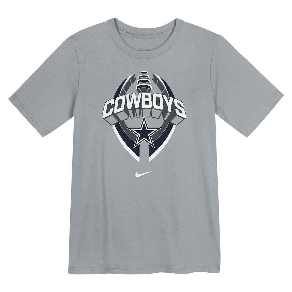 Dallas Cowboys Preschool Icon Legend Dri-FIT T-Shirt - Gray T-shirts