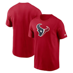 Houston Texans Primetime Logo Essential T-Shirt - Red T-shirts
