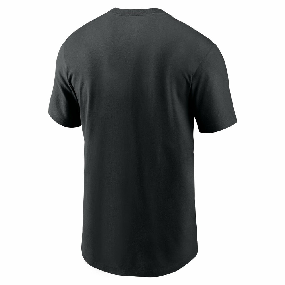 Detroit Lions Primetime Wordmark Essential T-Shirt - Black T-shirts
