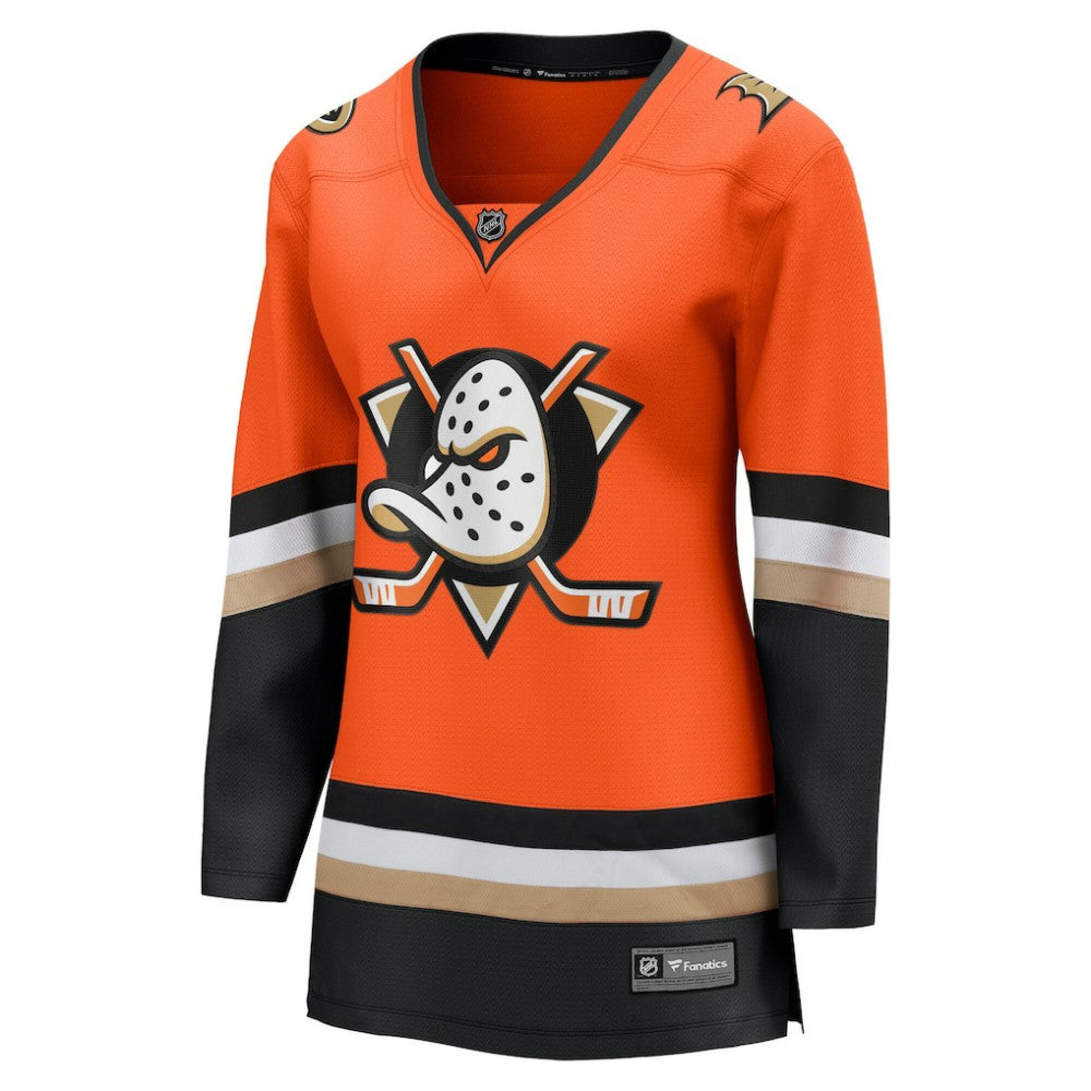 Anaheim Ducks Fanatics Women's Home Breakaway Jersey - Orange | US 202213062