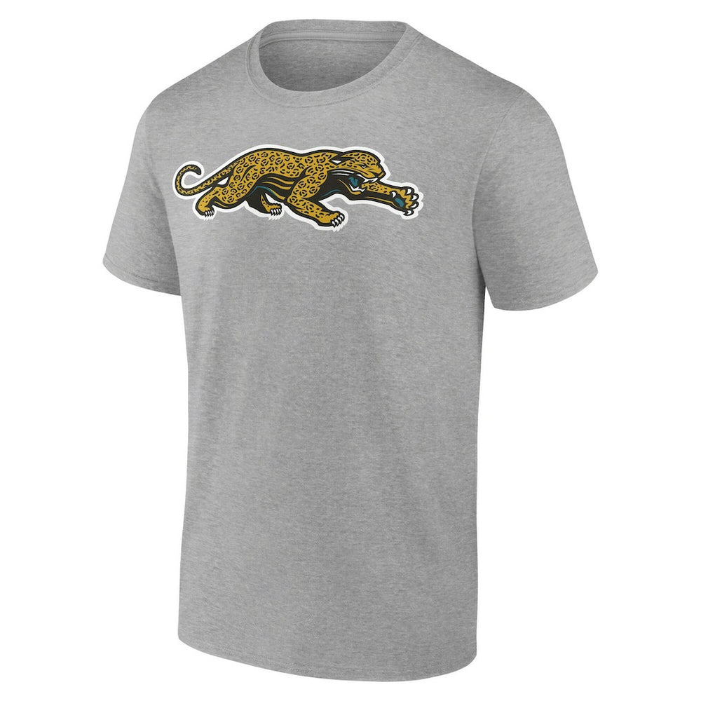 Jacksonville Jaguars Classic Logo T-Shirt - Heather Gray T-shirts