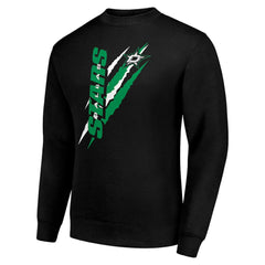 Dallas Stars Starter Color Scratch Pullover Sweatshirt - Black | US 202215730