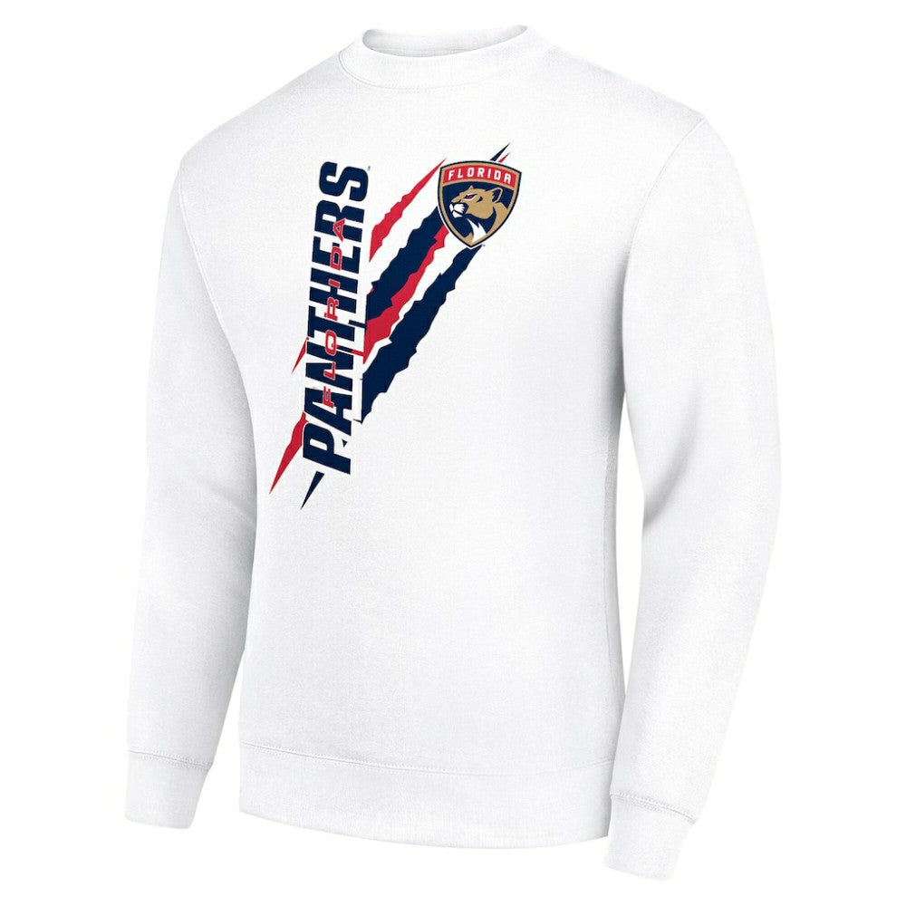 Florida Panthers Starter Color Scratch Pullover Sweatshirt - White | US 202215767