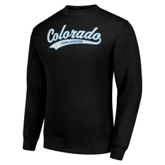 Colorado Avalanche Starter  Tailsweep City Pullover Sweatshirt - Black | US 202215960