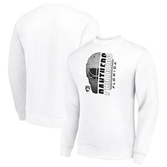 Florida Panthers Starter  Half Helmet Team Logo Pullover Sweatshirt - White | US 202216024