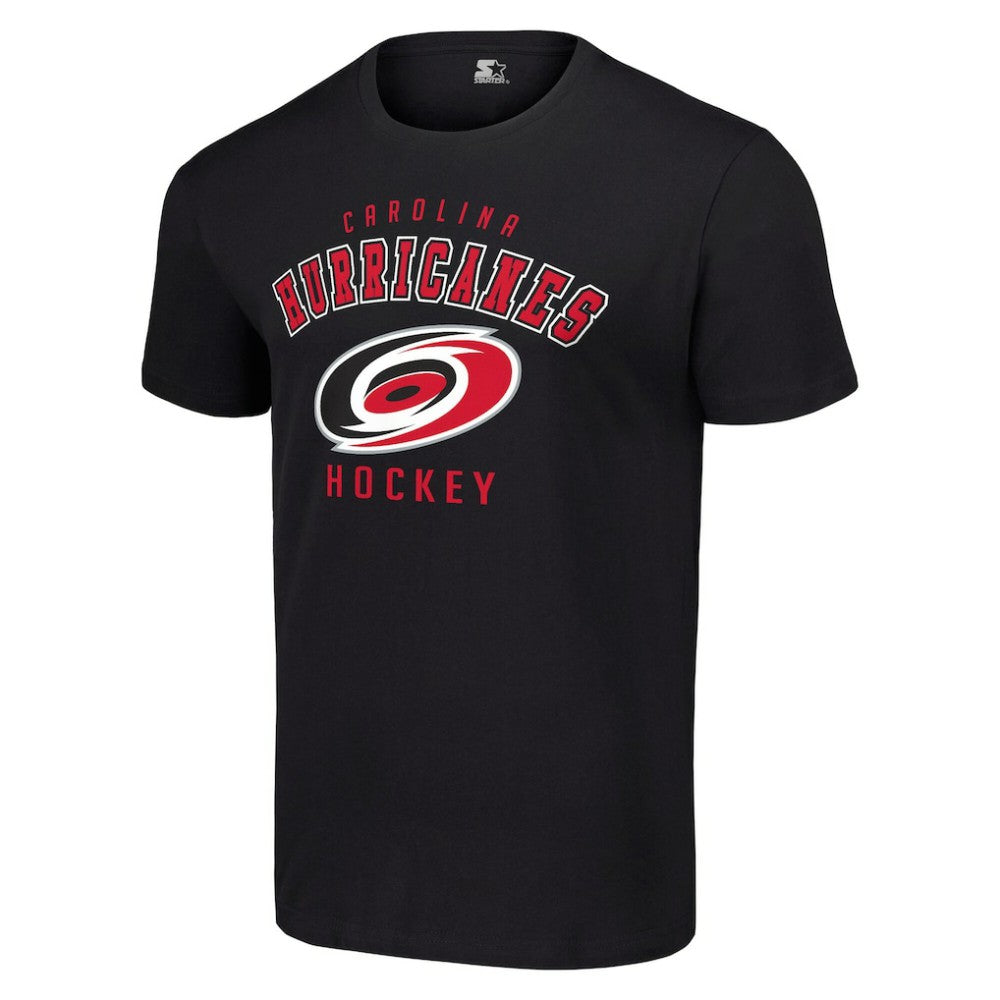 Carolina Hurricanes Starter Logo T-Shirt - Black | US 202216097