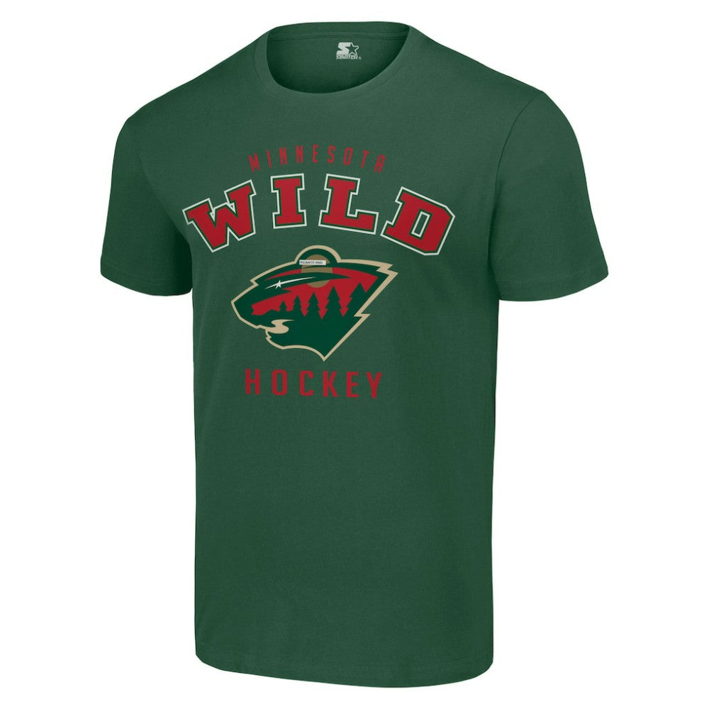 Minnesota Wild Starter Logo T-Shirt - Green | US 202216100