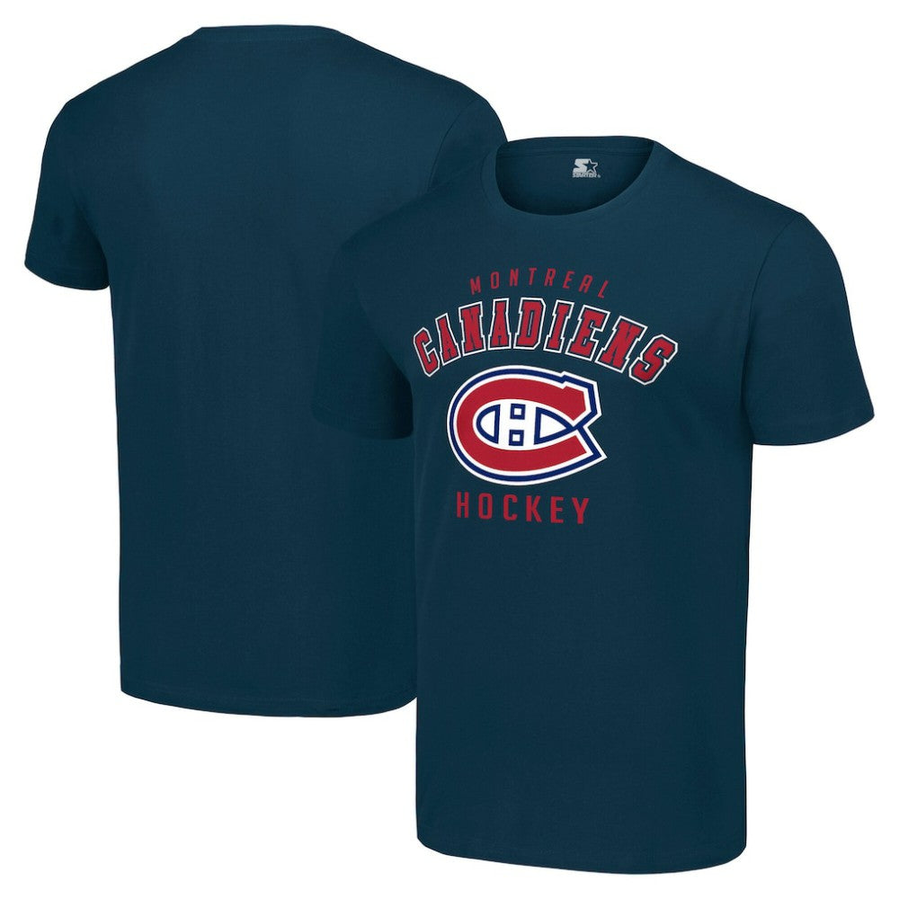 Montreal Canadiens Starter Logo T-Shirt - Navy | US 202216103