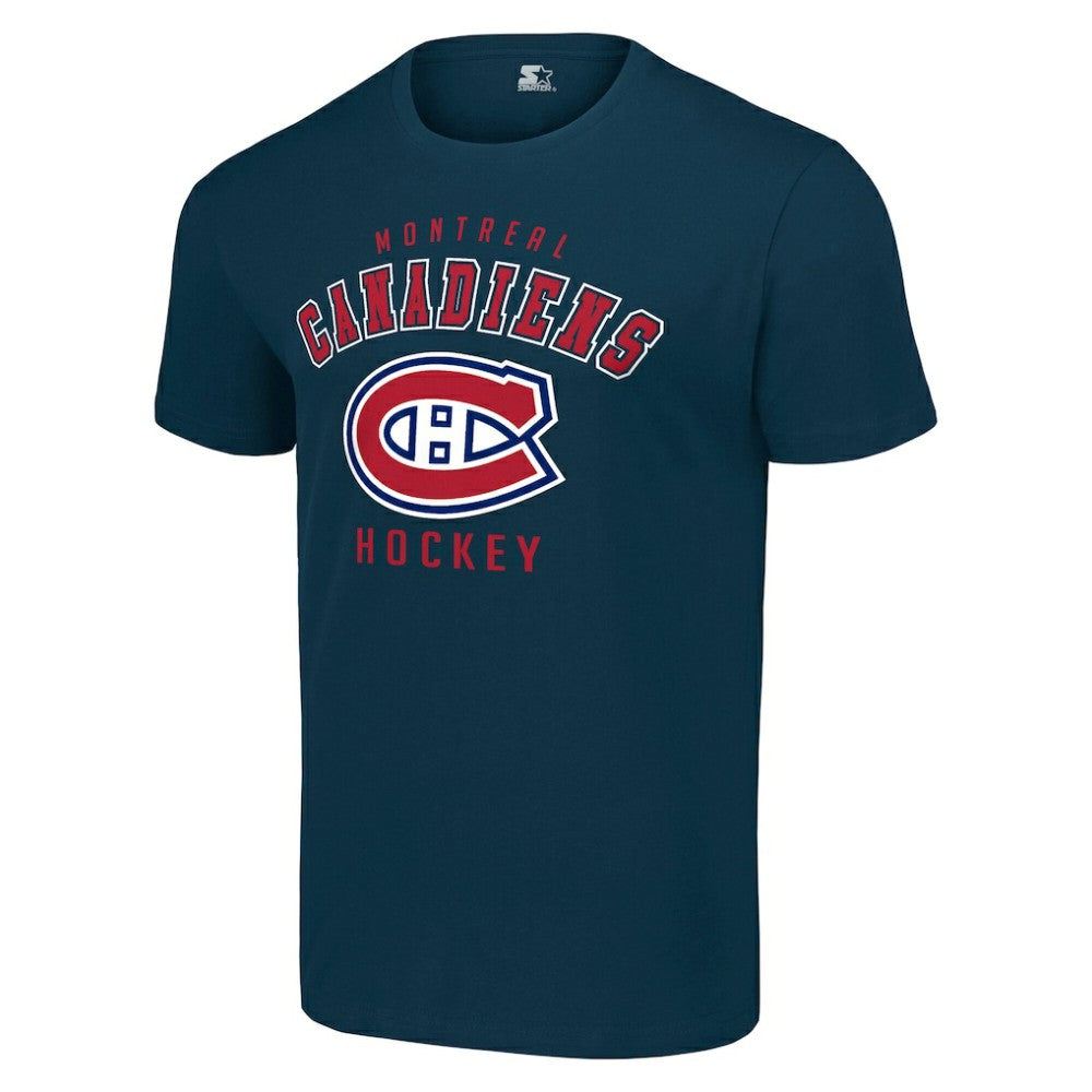 Montreal Canadiens Starter Logo T-Shirt - Navy | US 202216103