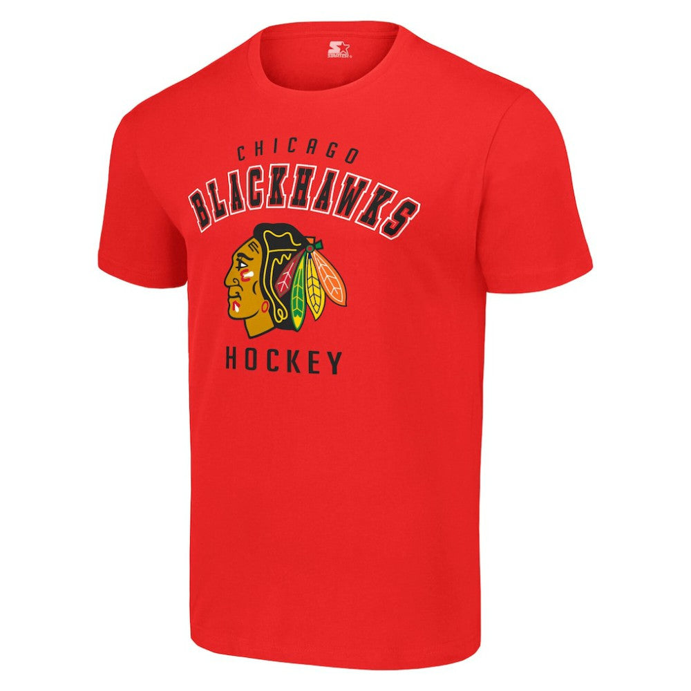 Chicago Blackhawks Starter Logo T-Shirt - Red | US 202216113