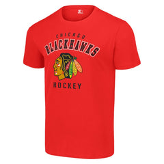 Chicago Blackhawks Starter Logo T-Shirt - Red | US 202216113