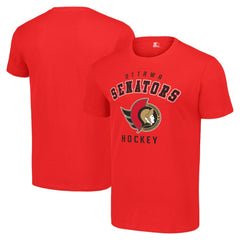 Ottawa Senators Starter Logo T-Shirt - Red | US 202216119