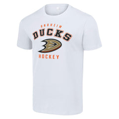 Anaheim Ducks Starter Logo T-Shirt - White | US 202216121