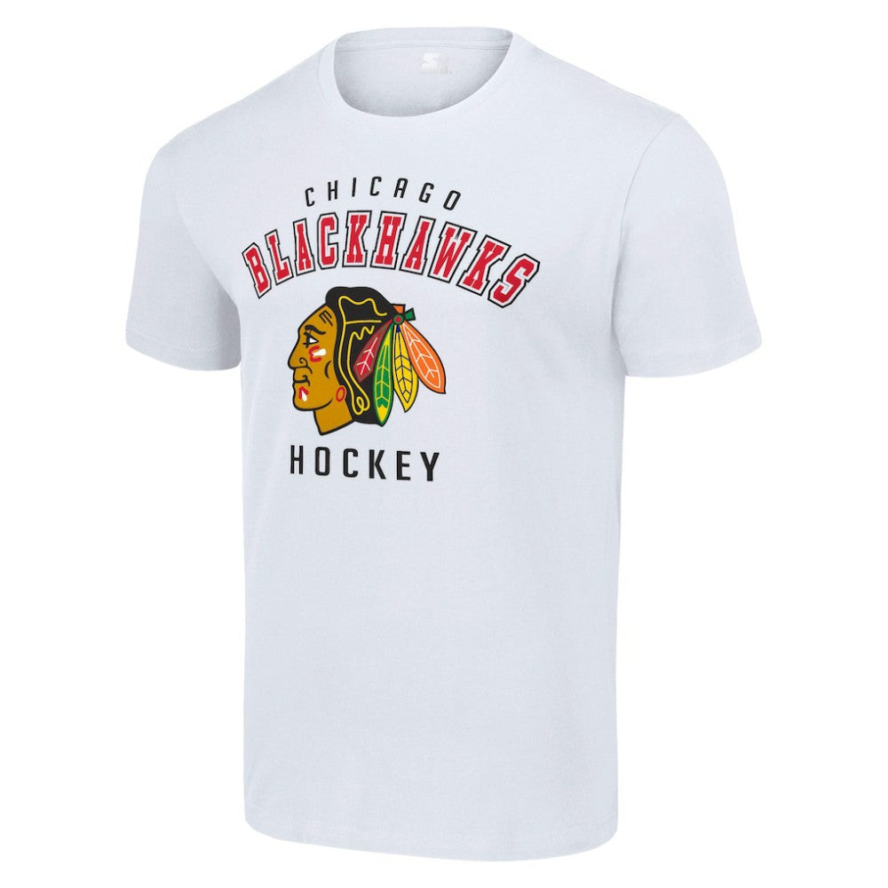 Chicago Blackhawks Starter Logo T-Shirt - White | US 202216126