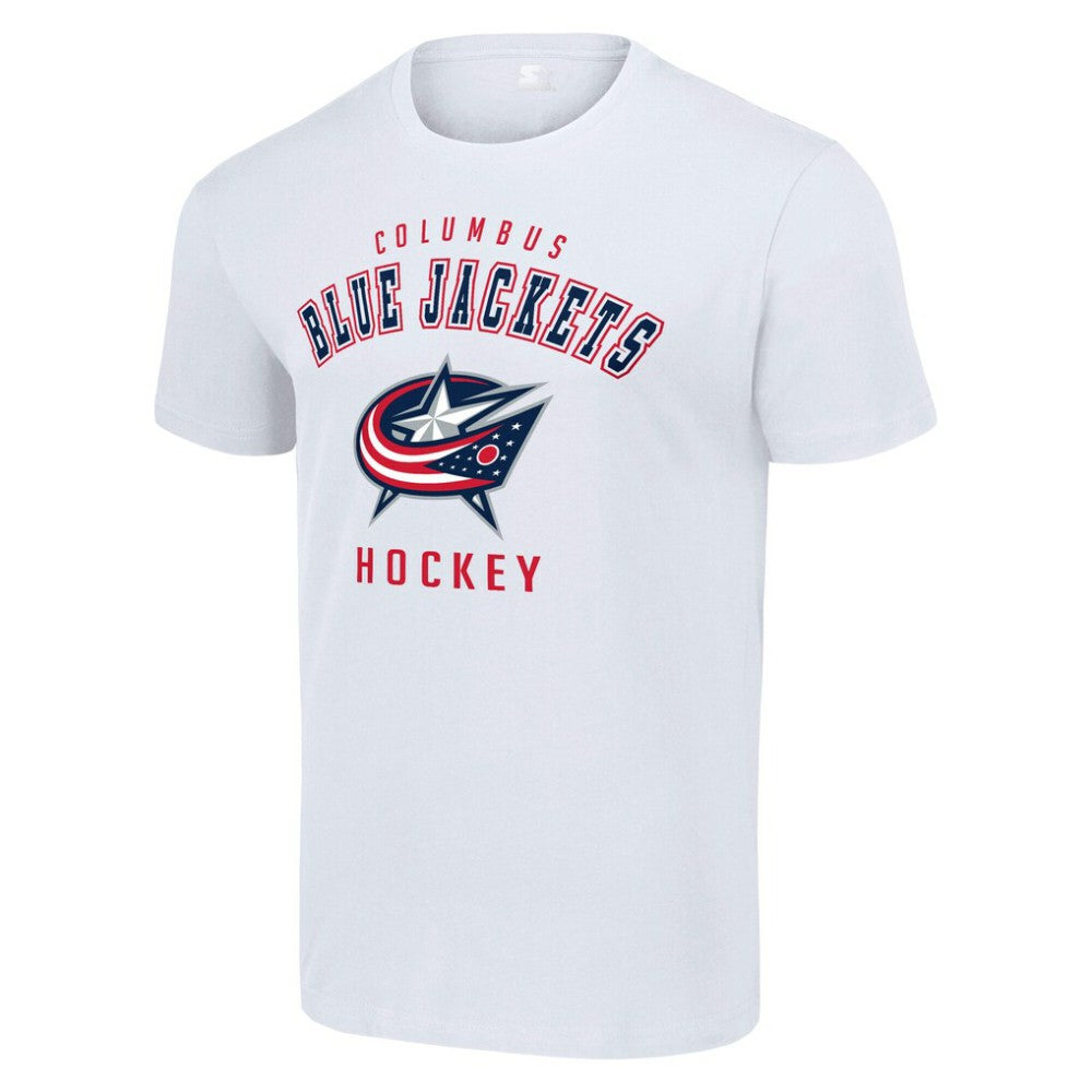 Columbus Blue Jackets Starter Logo T-Shirt - White | US 202216128