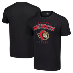 Ottawa Senators Starter Logo T-Shirt - Black | US 202216141