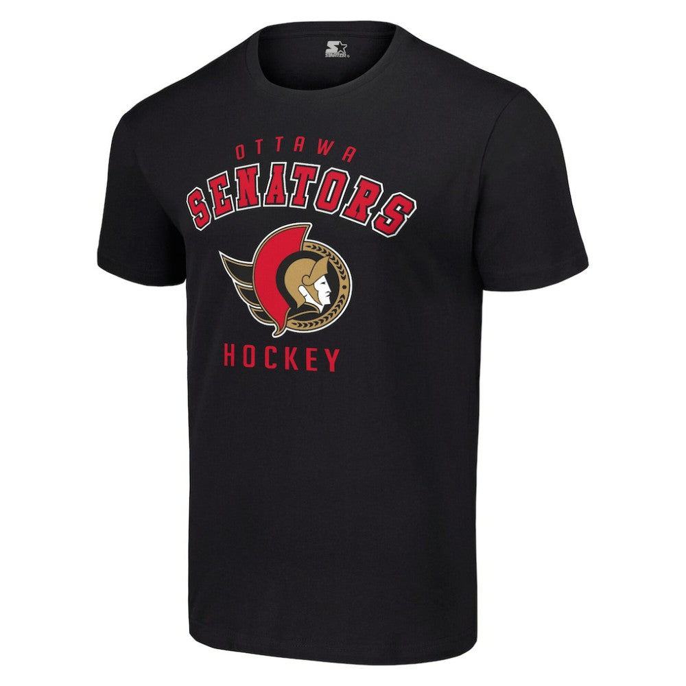 Ottawa Senators Starter Logo T-Shirt - Black | US 202216141