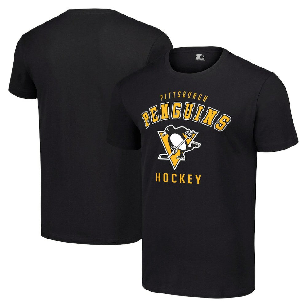 Pittsburgh Penguins Starter Logo T-Shirt - Black | US 202216144