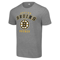 Boston Bruins Starter Logo T-Shirt - Heather Gray | US 202216149