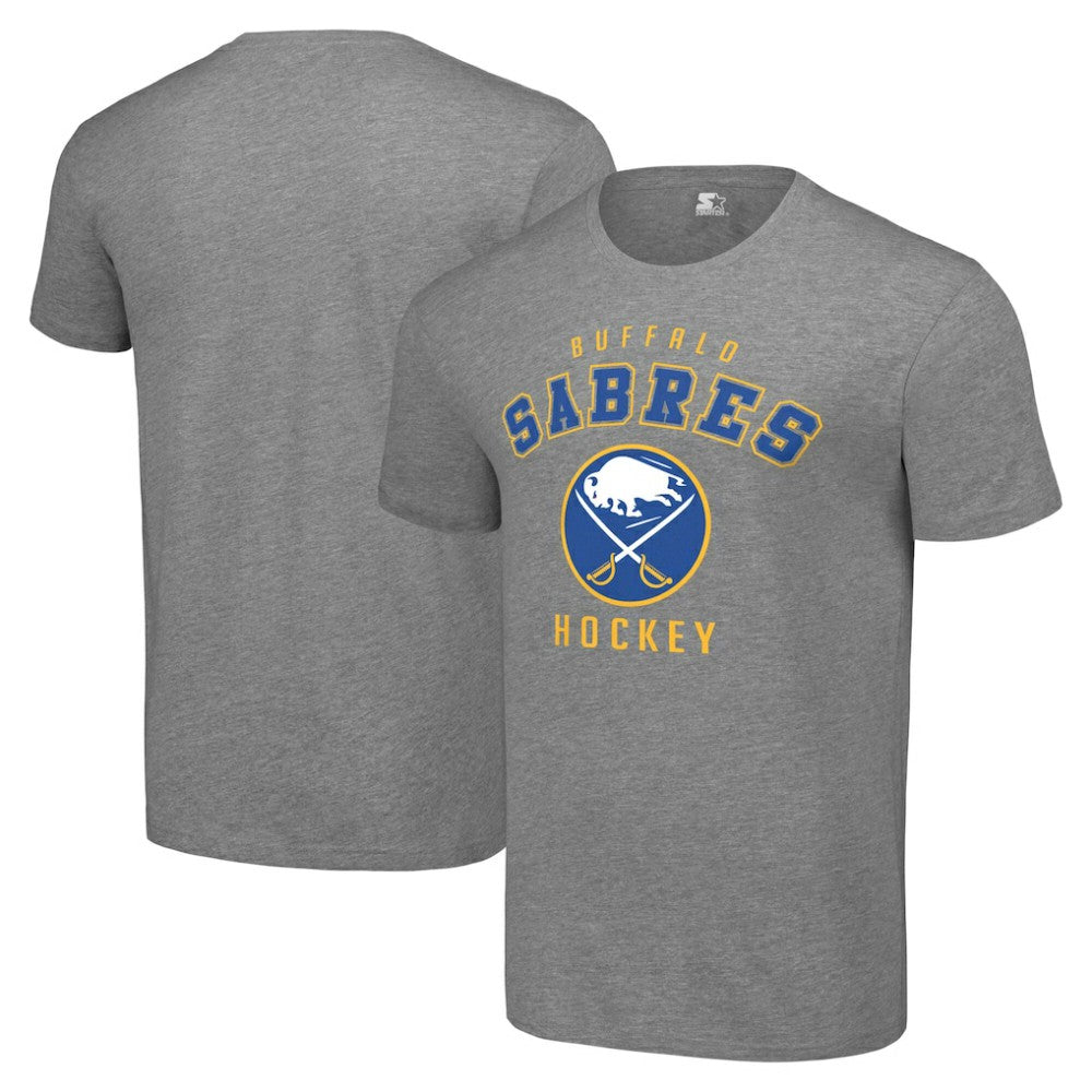 Buffalo Sabres Starter Logo T-Shirt - Heather Gray | US 202216150
